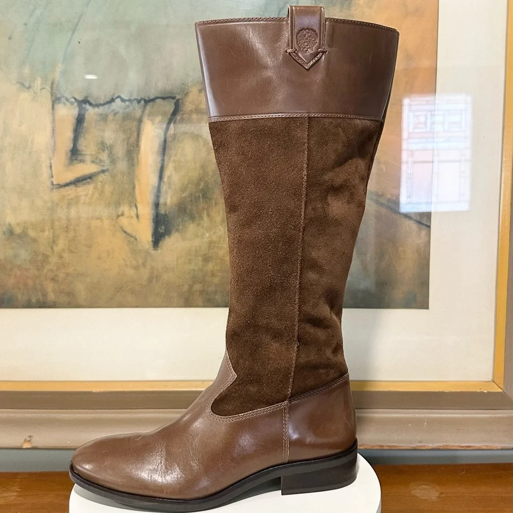 🌸VINCE CAMUTO 🌸 Selpisa Knee High Boot Dark Brown Size: 8.5M
